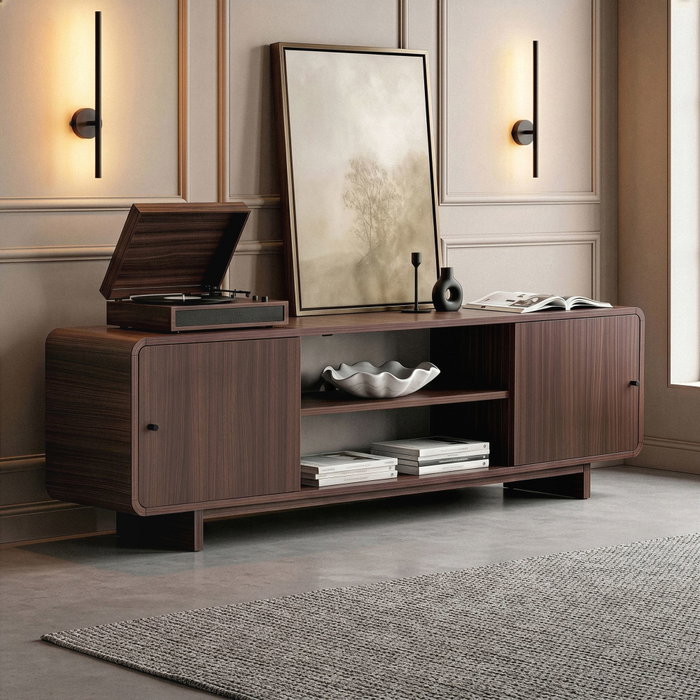 Nordure Mirel - Milano Walnut Soporte para TV Nogal Nordure Mirel - Milano Walnut Soporte para TV Nogal